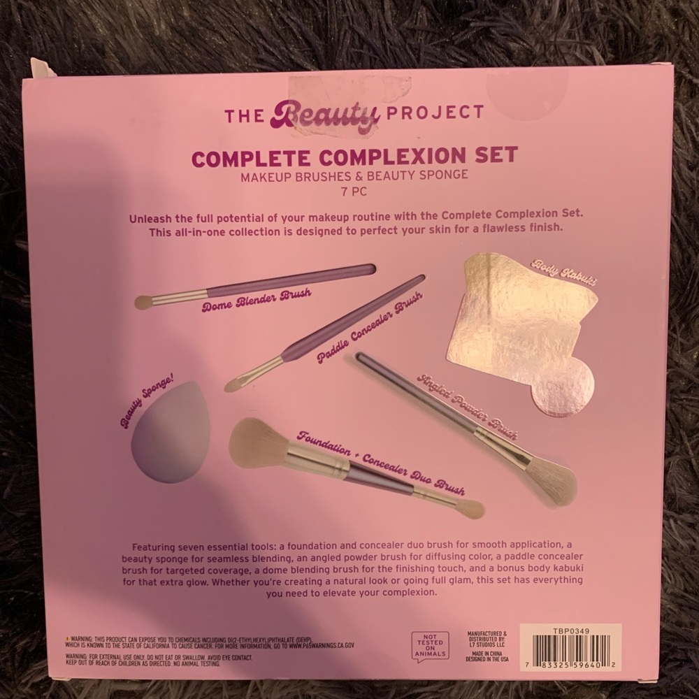Complete Complexion Set - Purple - Picture 2 of 2